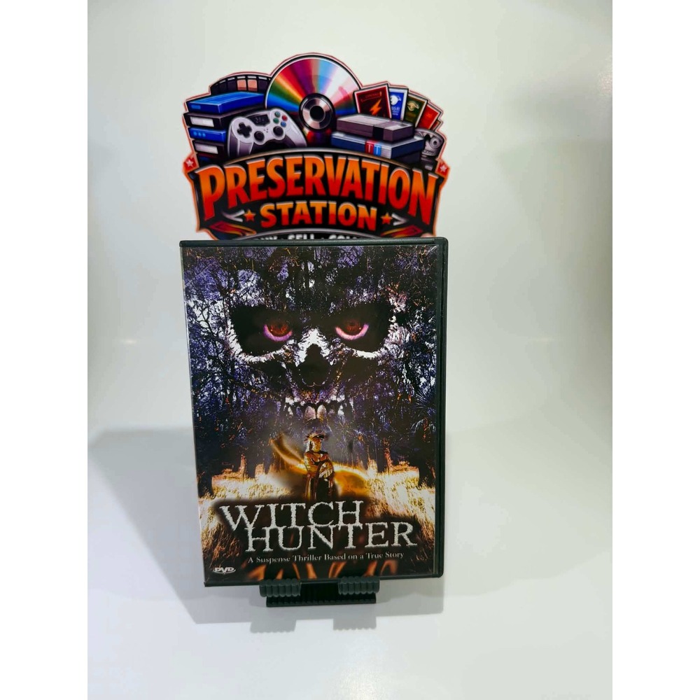 Witch Hunter DVD 2004 Suspense Thriller Movie Blue Laser Films Horror Mystery
